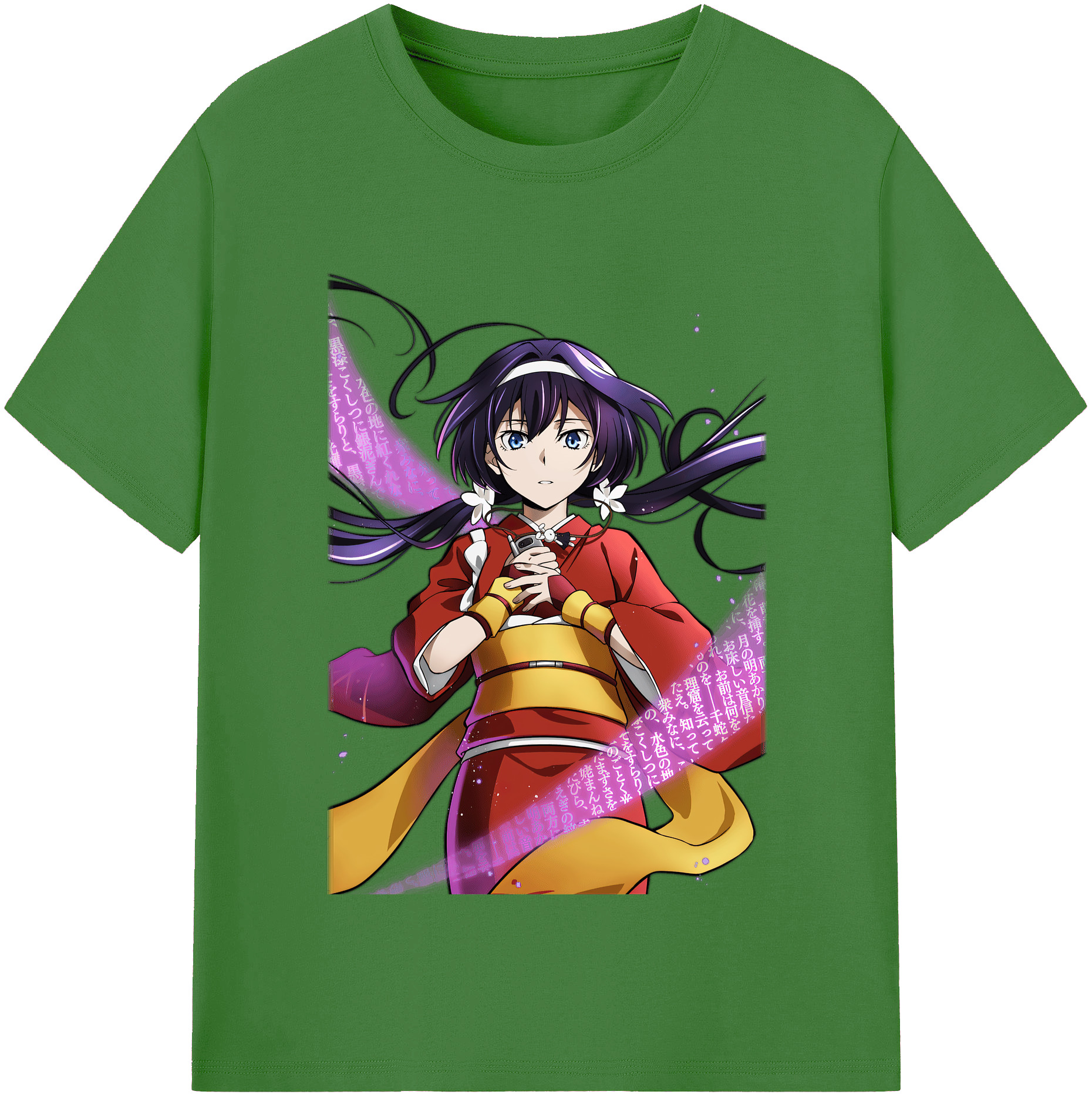 （画像用） 文豪ストレイドッグス Bungo Stray Dogs レディースカジュアルプリントTシャツ（綿100％）